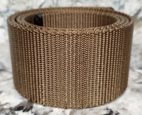 GRIP6 BELT - COYOTE TAN 45 INCH / 37 WAIST - WORK - 1.75 WIDE for MEN / WOMAN