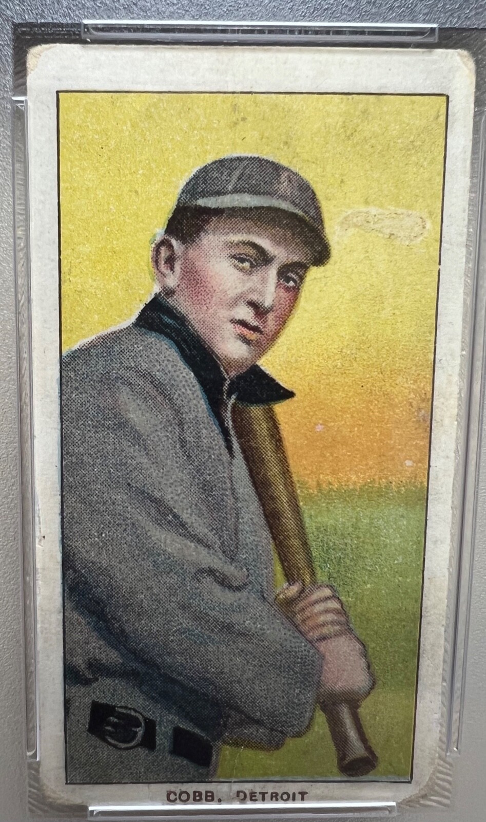 Ty Cobb  1909-11 T206 Bat on Shoulder Sweet Caporal 150 RED  PSA AA