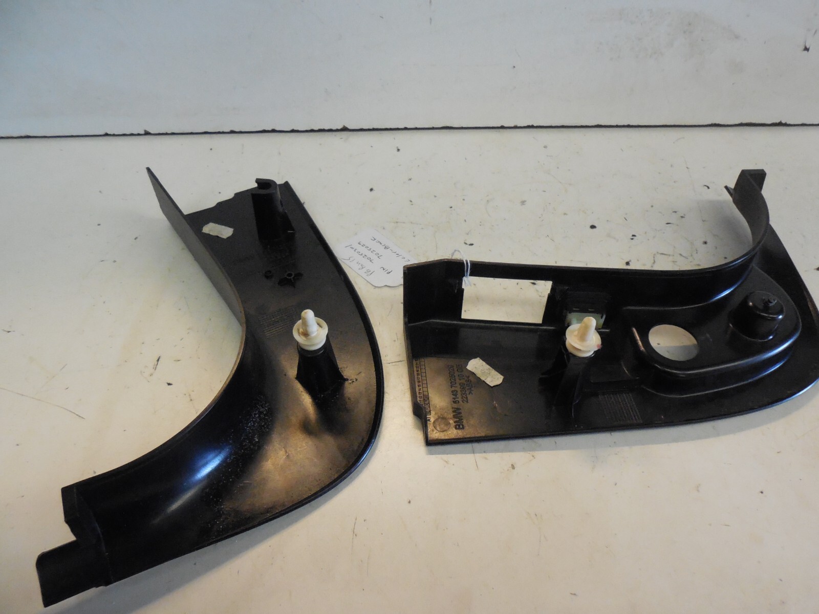 00-06 BMW E53 X5 Set of 2 Front Left & Right Kick Trim Cover Panel OEM main image 1