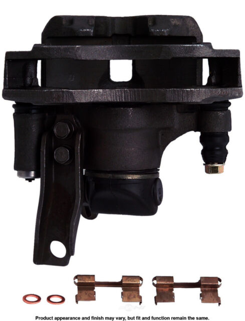 Disc Brake Caliper-Unloaded Caliper with bracket Front Left Cardone Reman
