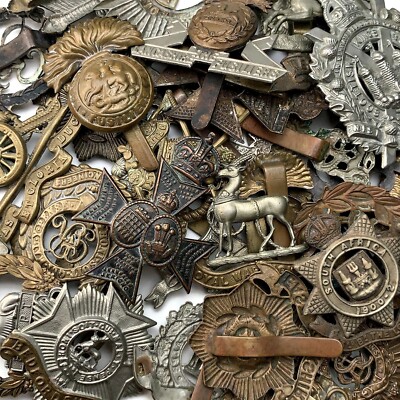 WW1 100% Original British Army Infantry Regiments Corps WWI