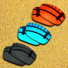 US 3 Sets Lenses Replacement for-Oakley Siphon-Black Blue Orange Red