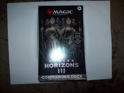 tricky terrain mtg card list MTG Modern Horizons 3 Tricky Terrain Commander Deck Sealed Free priority  Ship