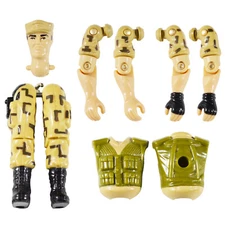 GI Joe 1988 Repeater Factory Overstock - Your Choice Individual Body Parts