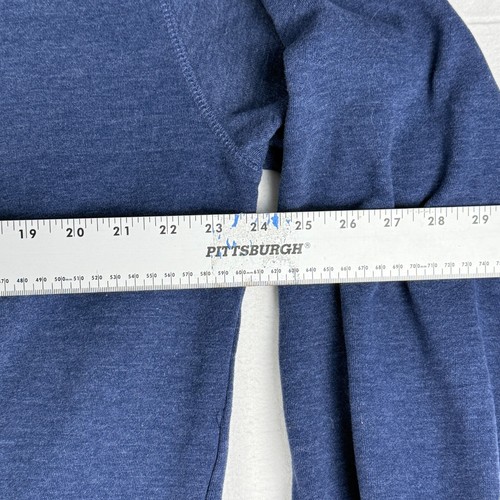US Polo Assn Mens XL Luxury Feel Blue Long Sleeve Sweatshirt Old Money Casual - Picture 11 of 12