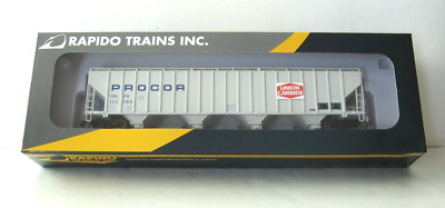 Rapido Ho Rare 68' Procor Covered/Hopper #157003A Union Carbide/UNPX Leased NIB