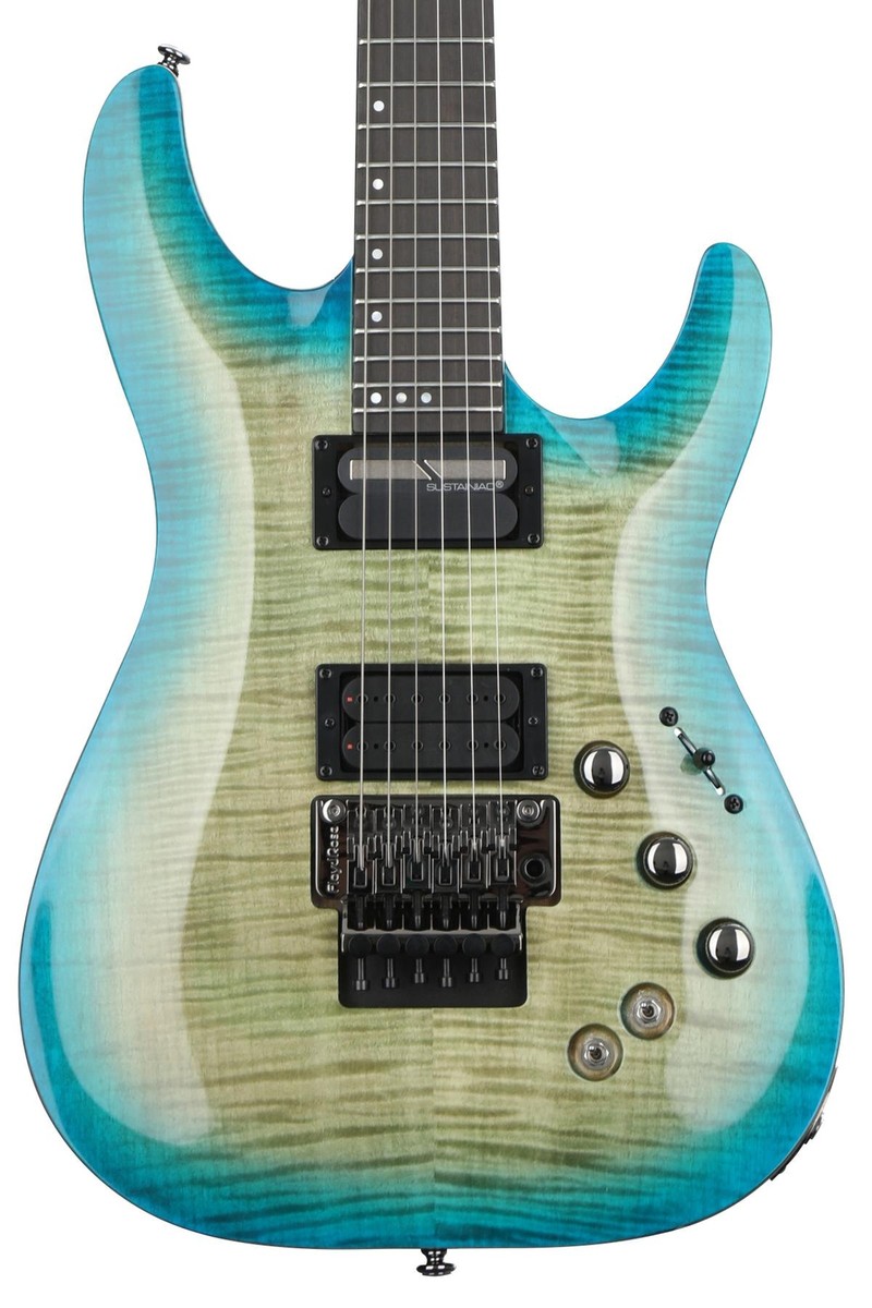Schecter BlackJack SLS C-1 FR-S Electric Guitar - Aquaburst Schecter BlackJack SLS C-1 FR-S Electric Guitar - Aquaburst