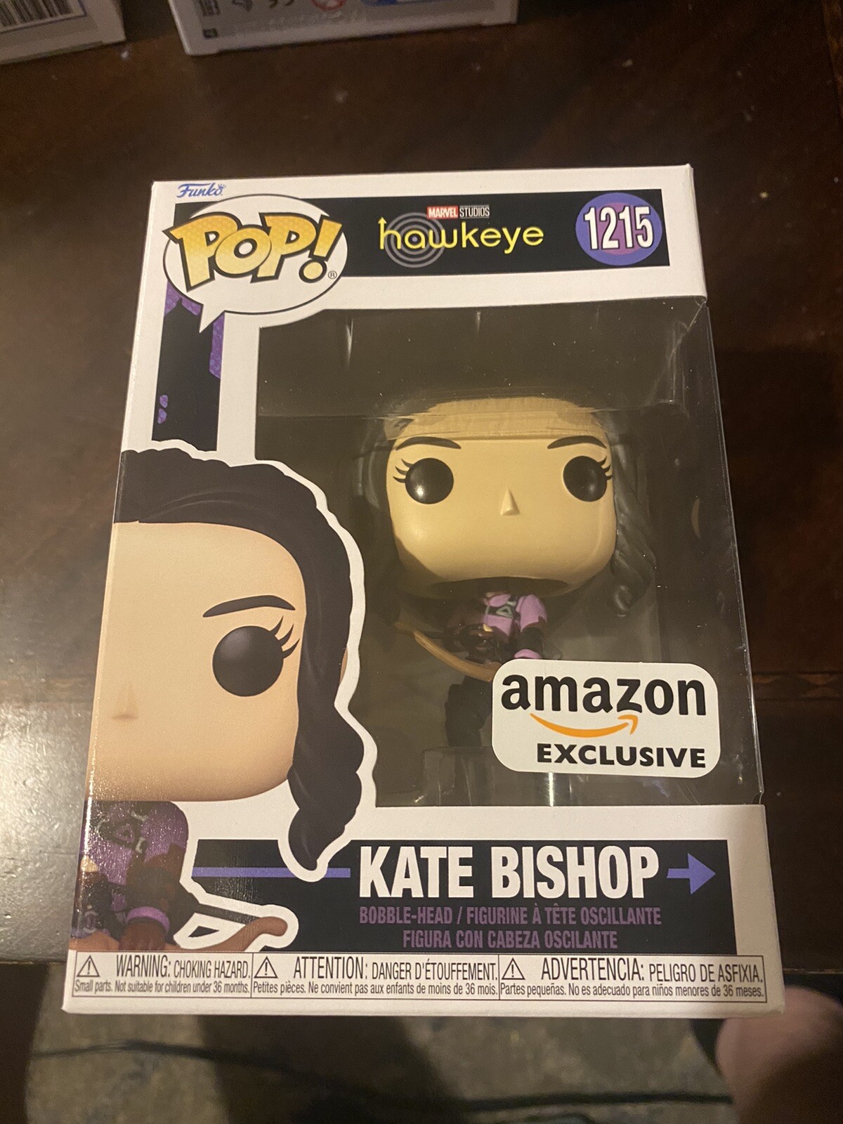 Funko Pop! Marvel Ojo De Halcón Kate Bishop (Con Arco) Exclusivo De Amazon #1215