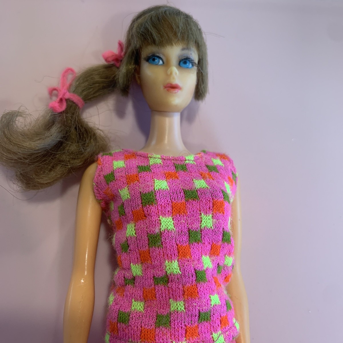 Beautiful VINTAGE MOD TALKING BARBIE DOLL on TNT body Why?