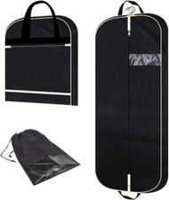 54 Inch Garment Bag with Large Pockets Travel Hanging Clothes Cover