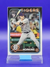 TJ Hopkins 2024 Topps Update Series Rookie Card 🔥 Tigers
