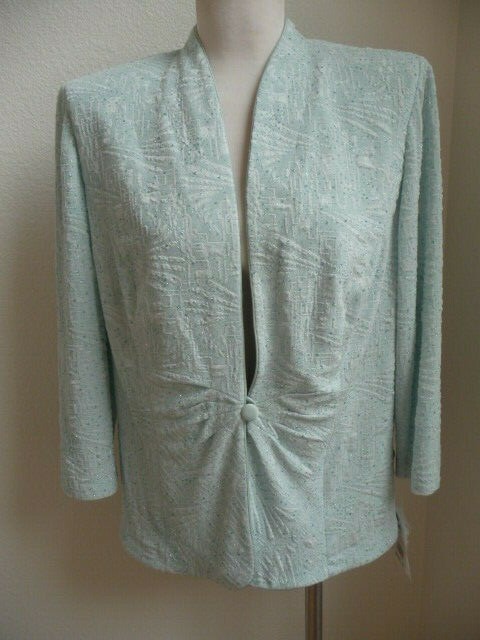 green emerald velvet dress Men's Hudson Mint Green Linen Blend Jacket main image 0