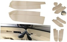 2pcs 1Pair Microfiber Leather Front Door Panels Armrest Cover Replacement