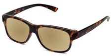 Calabria 4375T Tinted Reading Sunglasses w/Matching Case in Brown Tortoise 1.25