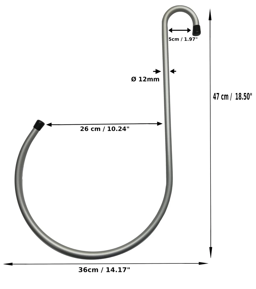 4 pcs. Hooks Pool for solar cover - Pool Solar Cover Holder - Image 3 of 4