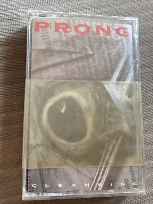 Prong Cleansing Cassette brand new sealed rare Metal 1994 Snap Your Finger