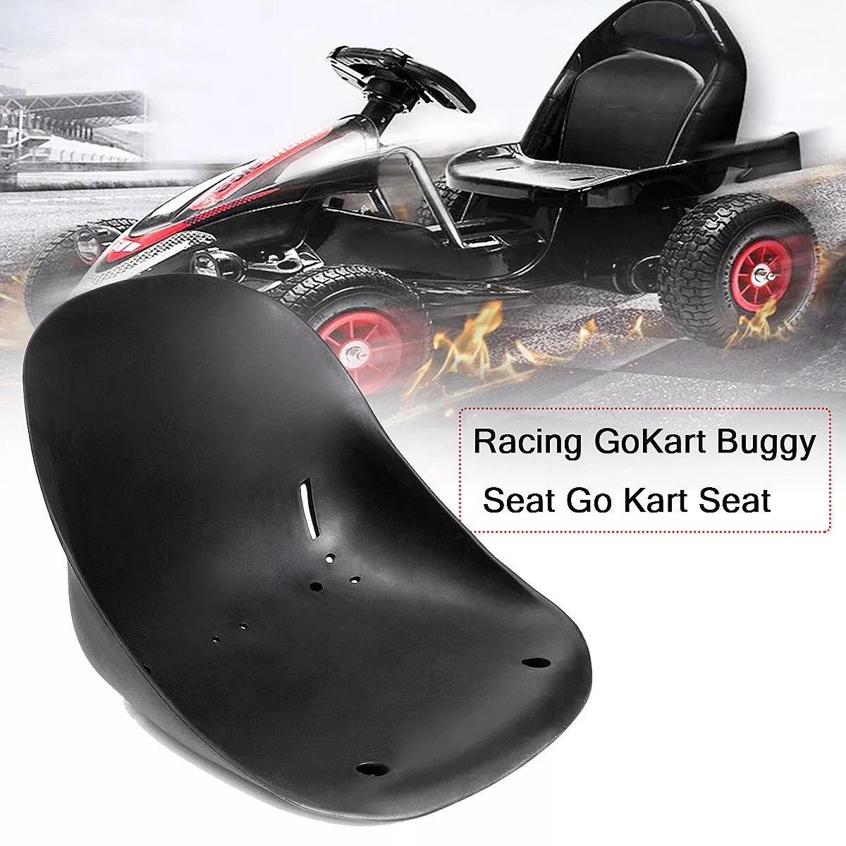 Replacement Seat Drift Trike Racing Go Kart Buggy Seat Go Cart