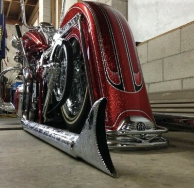 6'' Stretched Extended Rear Fender for Harley 86-17 Softail Heritage Dyna