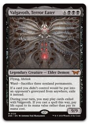 Valgavoth, Terror Eater - Duskmourn: House of Horror #120/469 Mythic Rare