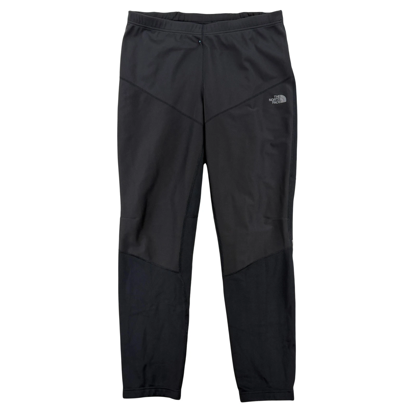 The North Face Pants Mens Large Black WindWall Compression Leggings FlashDry