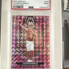 2024 Mosaic Jayden Daniels Camo Pink Rc Psa 9