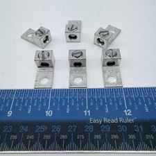 Lot of 6 Burndy KA6U Aluminum Mechanical Connector Lug 2-14 AWG
