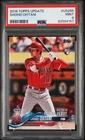 SHOHEI OHTANI 2018 TOPPS UPDATE ROOKIE RC #US285 PSA 9 MINT! LA DODGERS JAPAN!