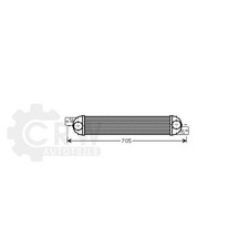 Ladeluftkühler für Opel Meriva