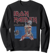Iron Maiden - Somewhere In Time Grid Sweatshirt