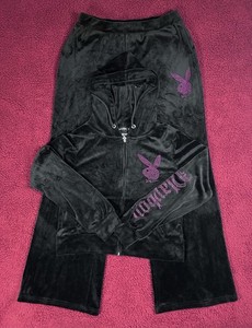Playboy Y2K Set Black Size M