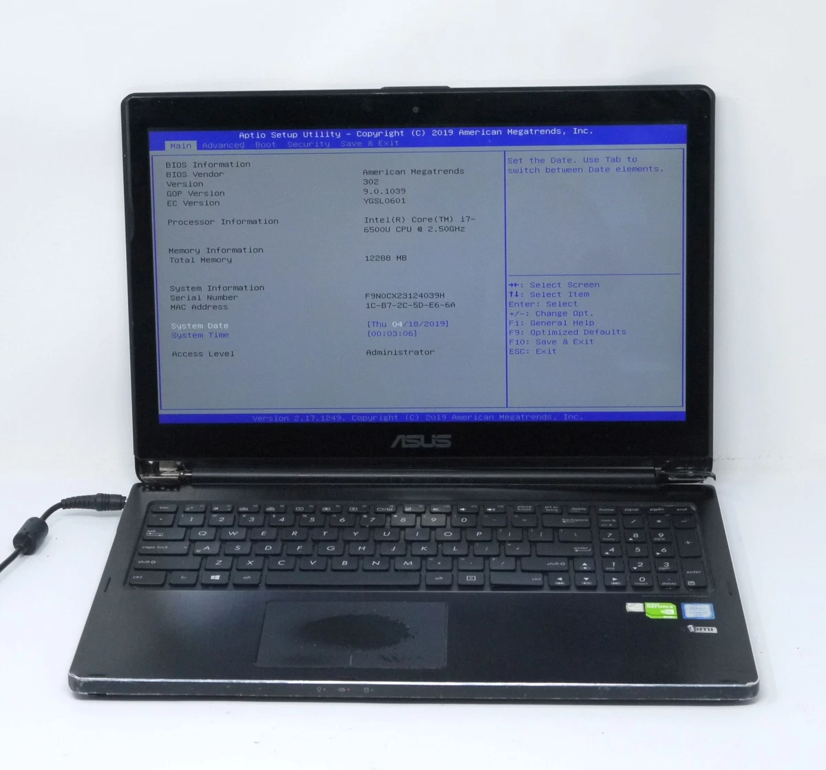 ASUS Intel Core i7 6th Gen. Black PC Laptops & Netbooks for sale