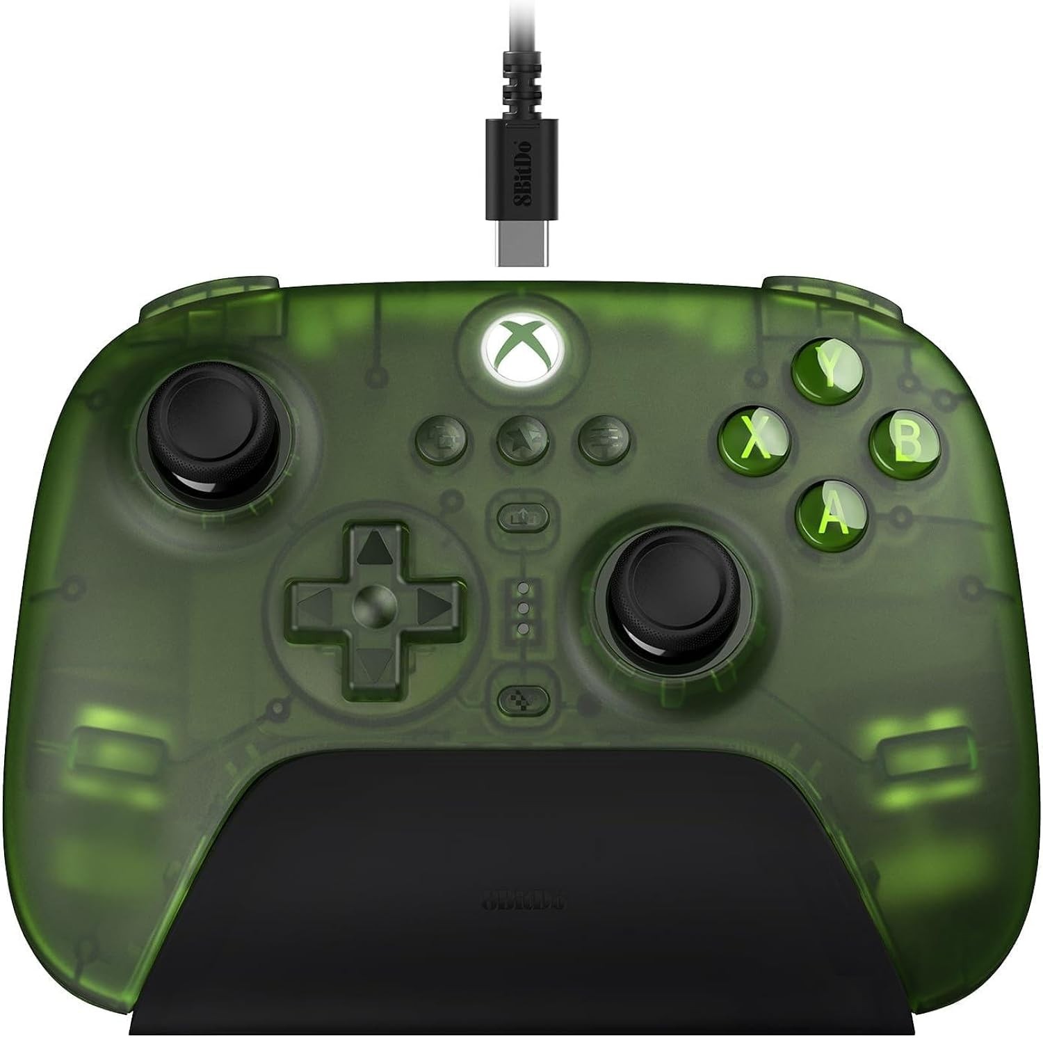 8BitDo Ultimate 3-Mode Jade Green Controller (For Xbox X) - Image 4
