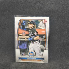 2023 Bowman #80 Brett Baty Mets RC