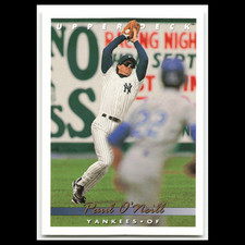 Paul ONeill #796 1993 Upper Deck New York Yankees Baseball Card MLB NM