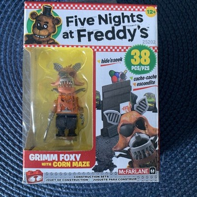FNAF Five Nights at Freddy's Grimm Foxy with Corn Maze McFarlane Set 25202 NEW