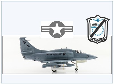 HA1436 A-4M Skyhawk US MARINES VMFA-214 ''Black Sheep'',1989,Hobbymaster 1:72,NEU