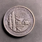 Alaska Mint 1975 Trans-Alaskan Pipeline Commemorative 1 oz Silver Round