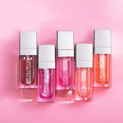 Moisturizing Lip Balm & Pink Plumping Lip Oil Gloss Free Shipping USA