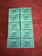 Ignition Contact Set C-101PV CH15V Lot If 10 NOS