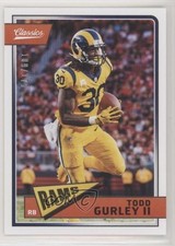 2018 Panini Classics Blue Back 109/175 Todd Gurley II #90 0tx
