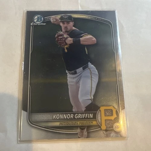 Topps 2025 Bowman Draft Chrome Konnor Griffin Pittsburgh Pirates Card #BDC-102