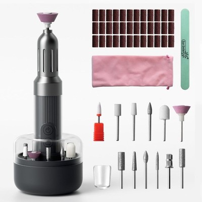 2000 RPM Akku Nagel Bohrer/Feile Instrument Kit für Maniküre Pediküre USB-C