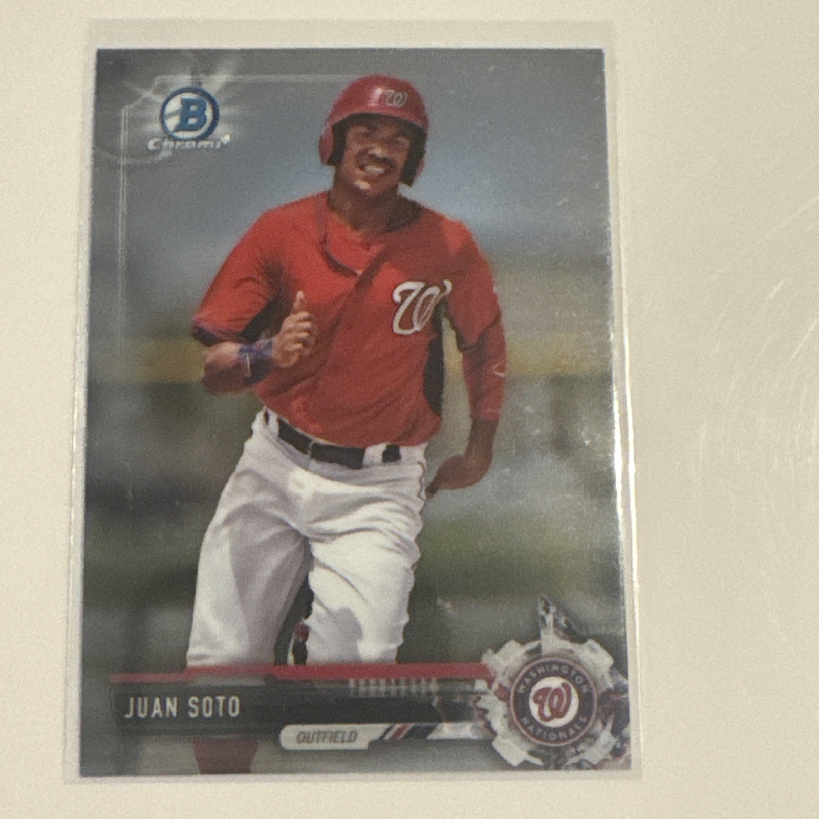 2017 BOWMAN CHROME JUAN SOTO BCP180 MINT PROSPECTS BASEBALL NATIONALS - Mets
