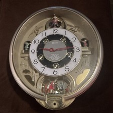 Seiko Black Analog Wall Clocks for sale | eBay