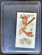 2025 Topps Allen & Ginter James Wood 1889 N222 Mini RC Rookie #N222-19 Nationals