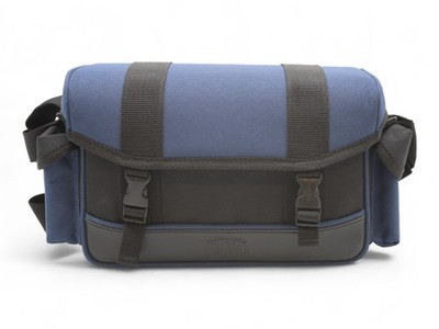 Bilora Kameratasche Fototasche Schultertasche Tasche in Blau Schwarz universal