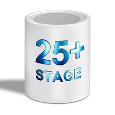 Shower Filter Replacement Cartridge for Hard Water, 25 Stages High White