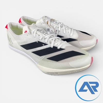Size 7 - adidas Adizero Finesse Spikes White Black Lucid Red for