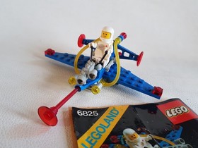 LEGO 6825 Cosmic Comet Inc Instructions Xenon 4 Thruster 1985 Classic Space