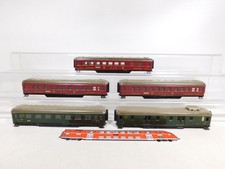 5x Märklin H0 Wagen-Fragmente OHNE DREHGESTELLE 346/1 346/2 346/3 346/4 #DT119-2